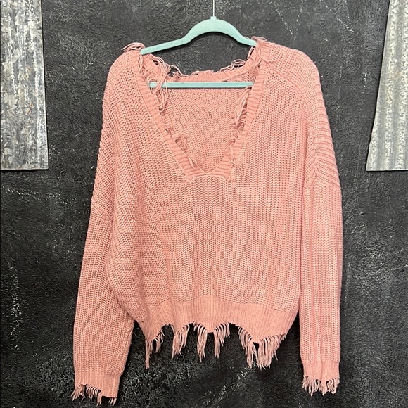 Sweaters - Fringe Sweater